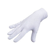 Rękawiczki bawełniane ze ściągaczem-damskie