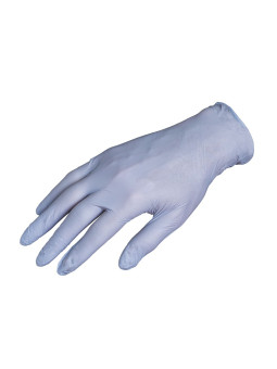 Rękawiczki nitrylowe  OWIES-SZARE/200szt