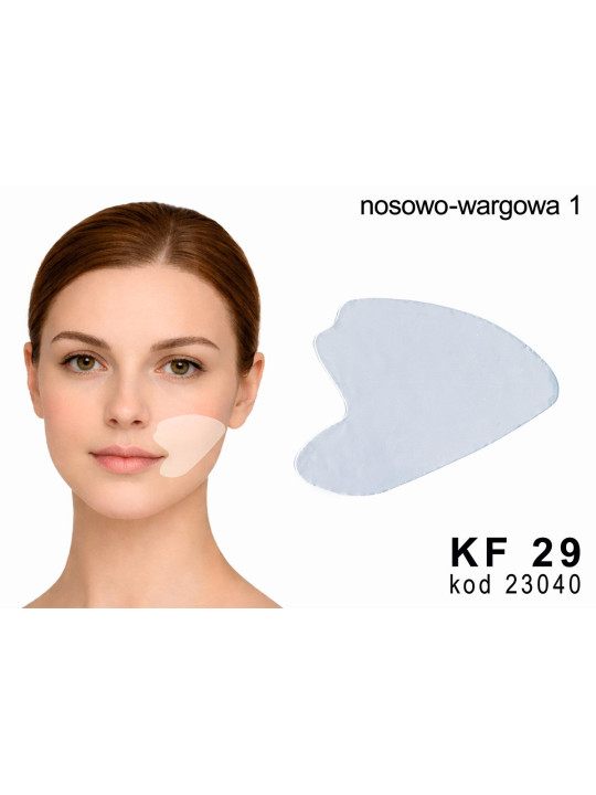 KF29 Kształtka z folii NOSOWO-WARGOWA