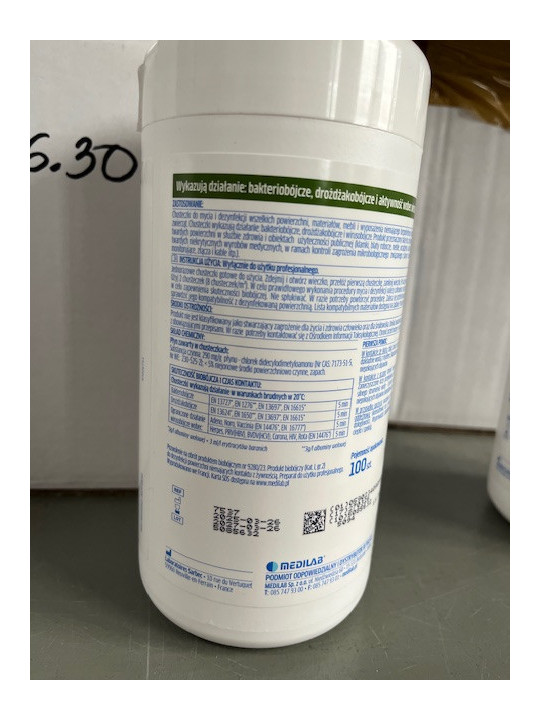 MEDIWIPES DM bez alkoholu